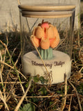 Blooming Tulips Candle