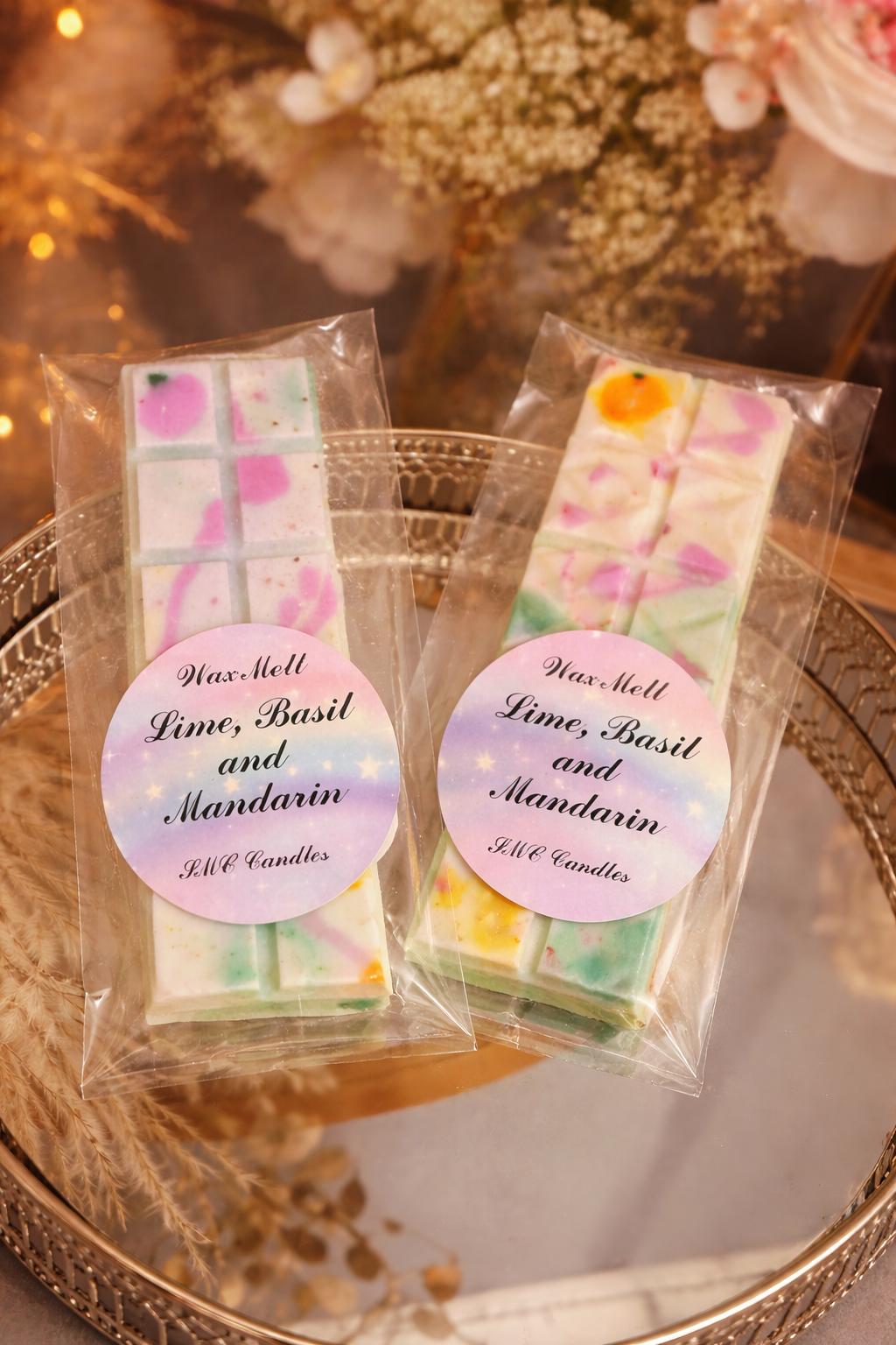 Lime, Basil and Mandarin Wax Melt