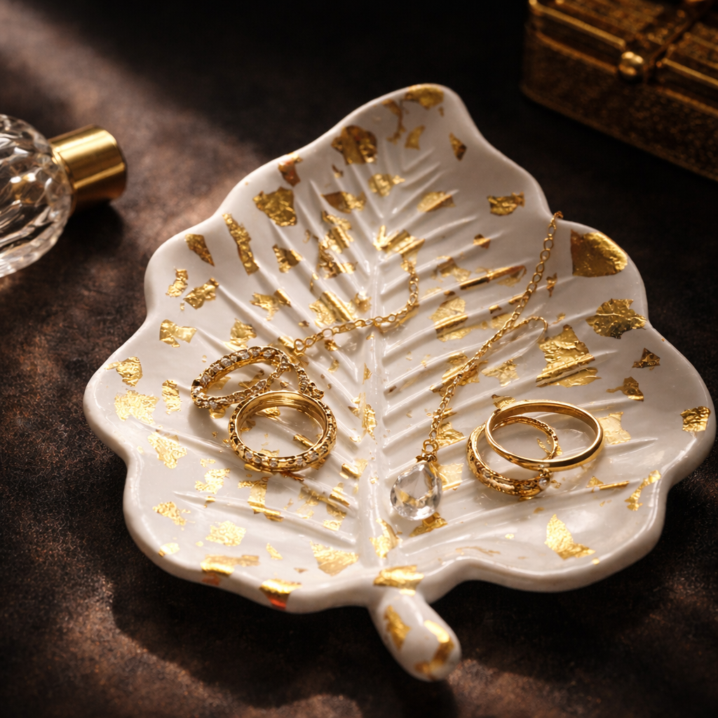 Leaf Jewellery Tray