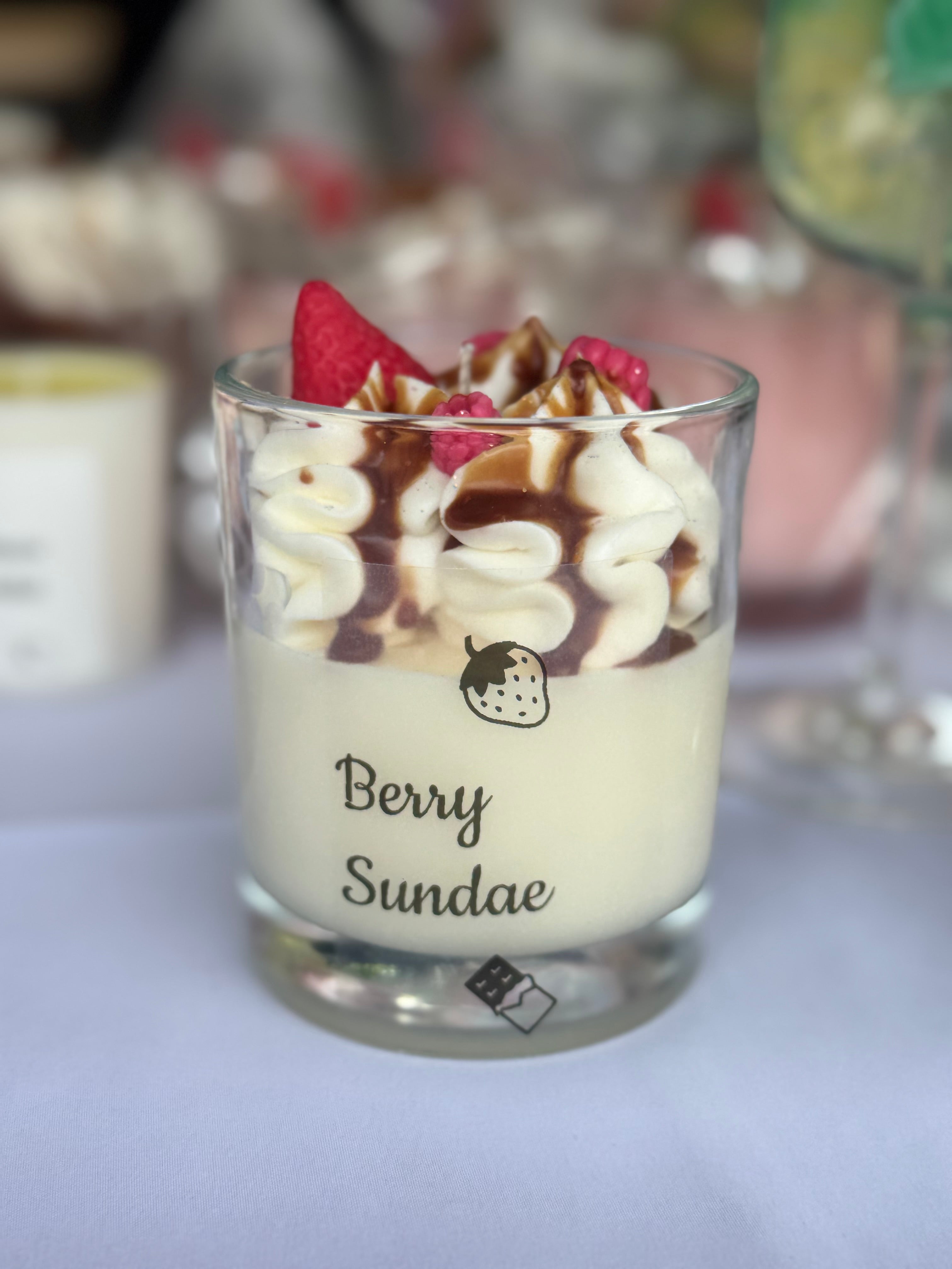 Berry Sundae Candle